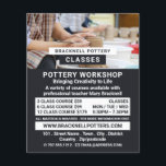 Potter Hjul, postklasser, Potter Flygblad<br><div class="desc">Potter Hjul,  köksklasser,  Potter som annonserar flygblad med Affärskortet Store.</div>