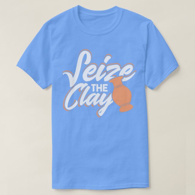 Potter, keramiska Clay Lera Artist T Shirt (Design framsida)