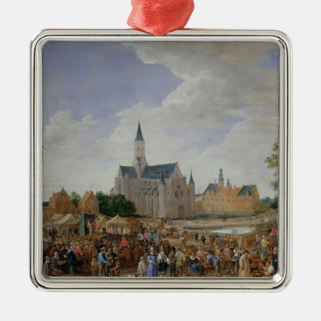 Potter mässa på Ghent Julgransprydnad Metall (Framsidan)