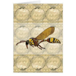 Potter Wasp Hälsningskort