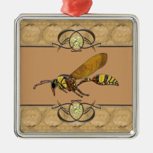 Potter Wasp Julgransprydnad Metall