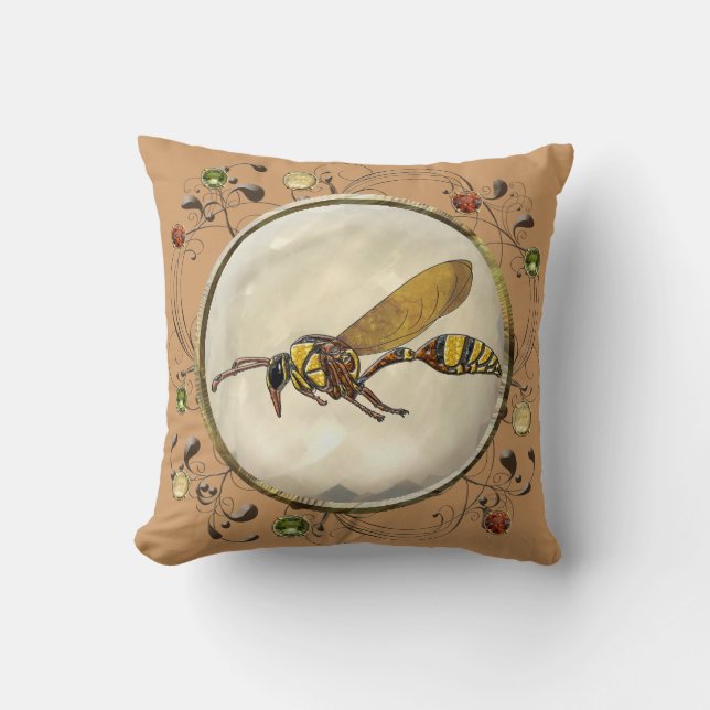Potter Wasp Kudde (Framsida)