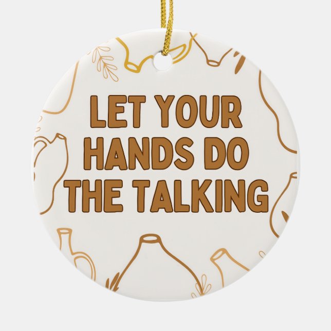 Potteri Julgransprydnad Keramik (Framsidan)