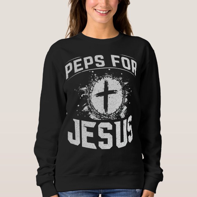 Pöttering för Jesus för kristna och sanna troende T Shirt (Framsida)
