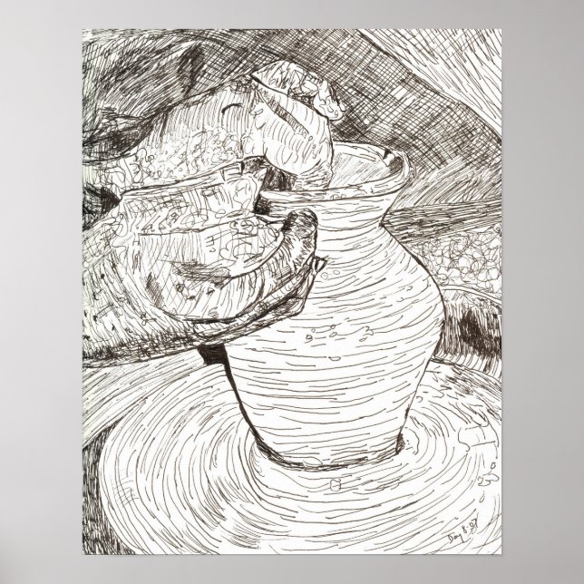 Potternas Händer och parti Poster (Framsidan)