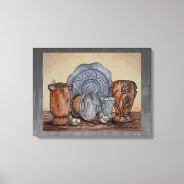 "Potternas pots" Fin konsthistoria Canvastryck