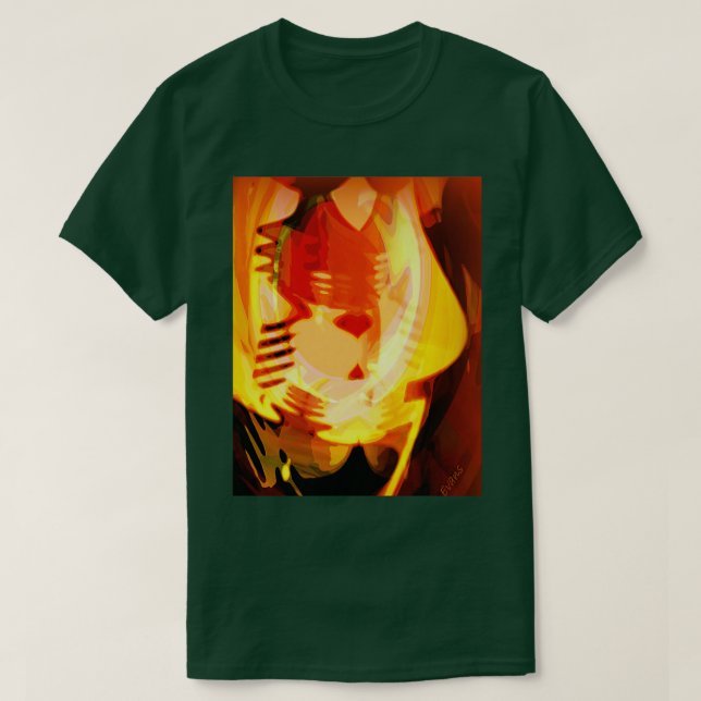 Potterx27s Kiln Heat T Shirt (Design framsida)