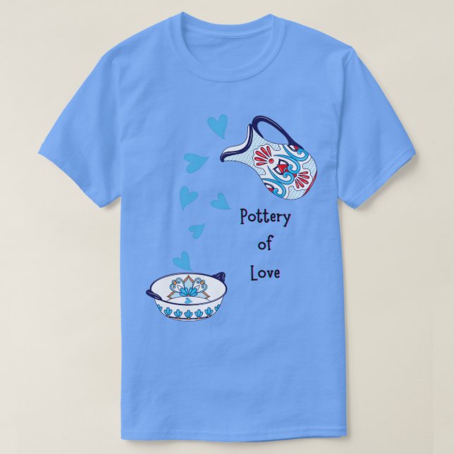 Pottery 18 t shirt (Design framsida)