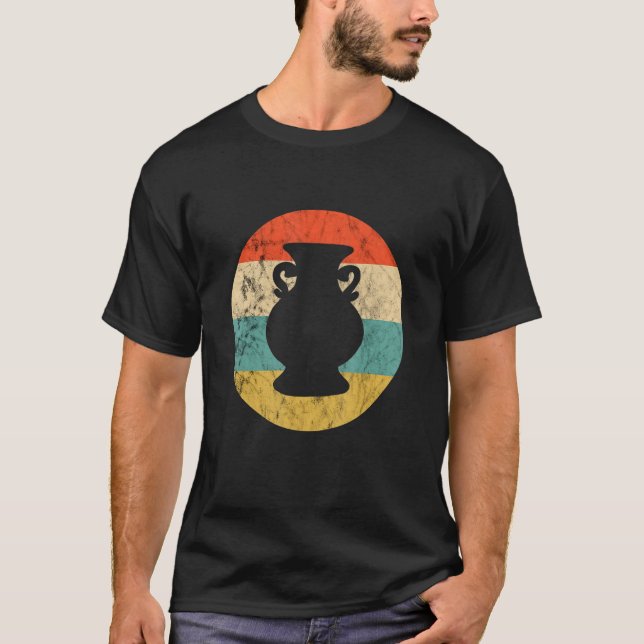 Pottery Ancier Pottering Ceramics Artist Ceramici T Shirt (Framsida)