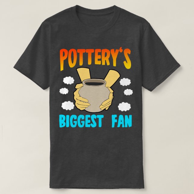 Pottery Biggest Fläkt T Shirt (Design framsida)