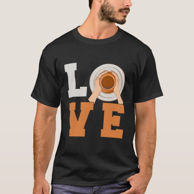 Pottery Ceramics Clay Pot Skapar Kärlek T Shirt (Framsida)