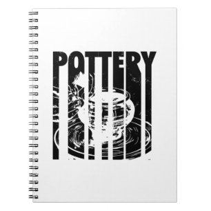 Pottery Ceramics   Potter Ceramists Gift Ideas Anteckningsbok