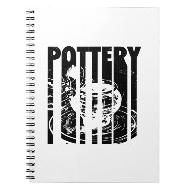 Pottery Ceramics | Potter Ceramists Gift Ideas Anteckningsbok (Framsidan)
