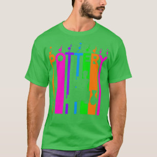 Pottery Colorful Bubbles T Shirt