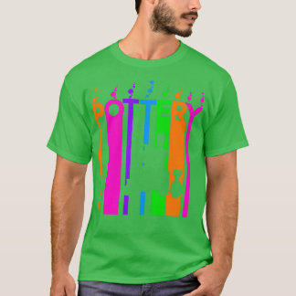 Pottery Colorful Bubbles T Shirt