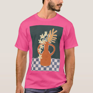 Pottery Flowers Bord 2 T Shirt