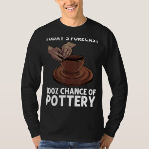 Pottery För manar Women Pot Ceramic Artistic Clay T Shirt