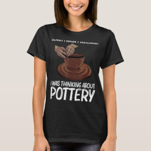 Pottery För manar Women Pot Ceramic Artistic Clay T Shirt