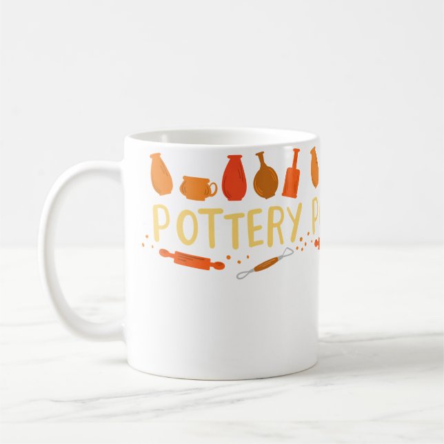 Pottery Kaffemugg (Vänster)