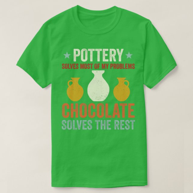 Pottery löser mina problem.. -... -............... t shirt (Design framsida)