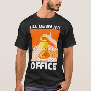 Pottery Office Ceramics Pot Clay Handmade Kiln Gif T Shirt