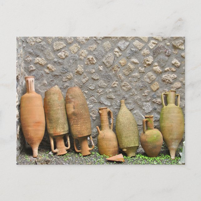 Pottery - Pompei, Italien Vykort (Framsida)