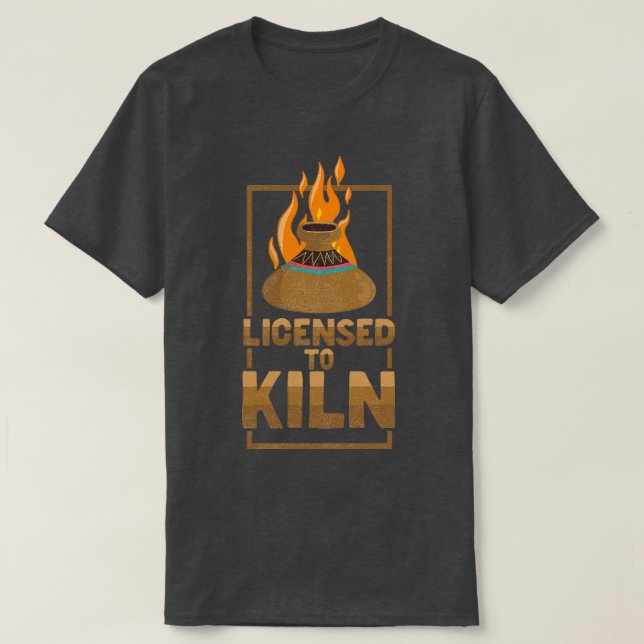 Pottery Potter Kin T Shirt (Design framsida)