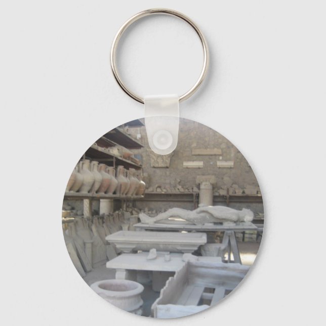 Pottery Room i Pompeii Nyckelring (Framsida)