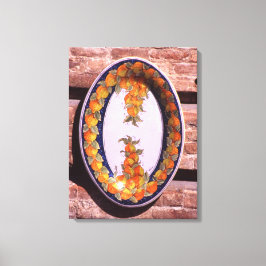 Pottery Serve Dish Poster Plaque Canvastryck