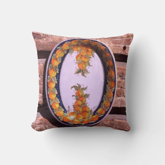 Pottery Serve Dish Poster Plaque Kudde (Framsida)