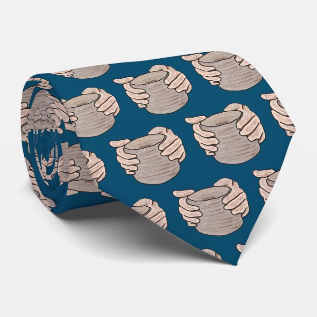 Pottery Skapar Händer Slips (Rullad)