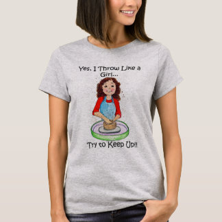 Pottery T.T.T. Thera som en flicka T Shirt