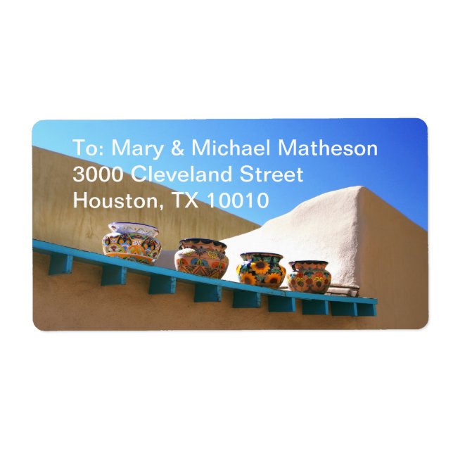 Potti på Adobe Wall Fraktsedel (Framsidan)