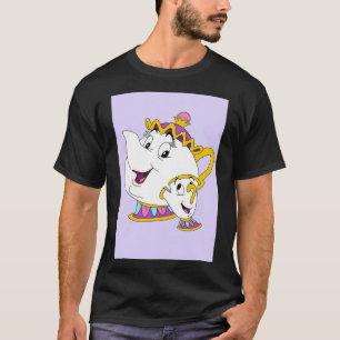 Potts och Chip Spiral Notebook T Shirt