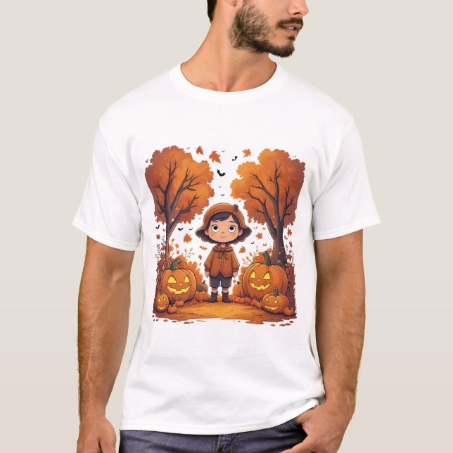 Pottsfield - Halloween T Shirt (Framsida)