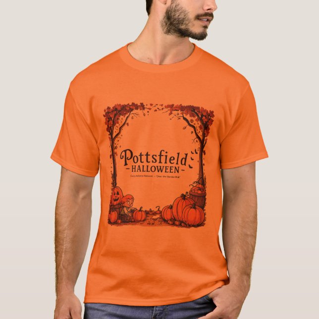 Pottsfield - Halloween T Shirt (Framsida)