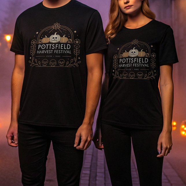 Pottsfield Harvest Festival Embroized T Shirt (Skapare uppladdad)