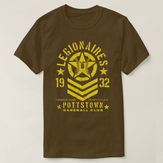 Pottstown Legionaires T Shirt (Design framsida)