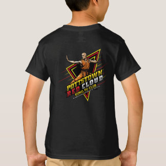 Pottstown Red Cloud Kung fu Klubb Kids Black Shirt T