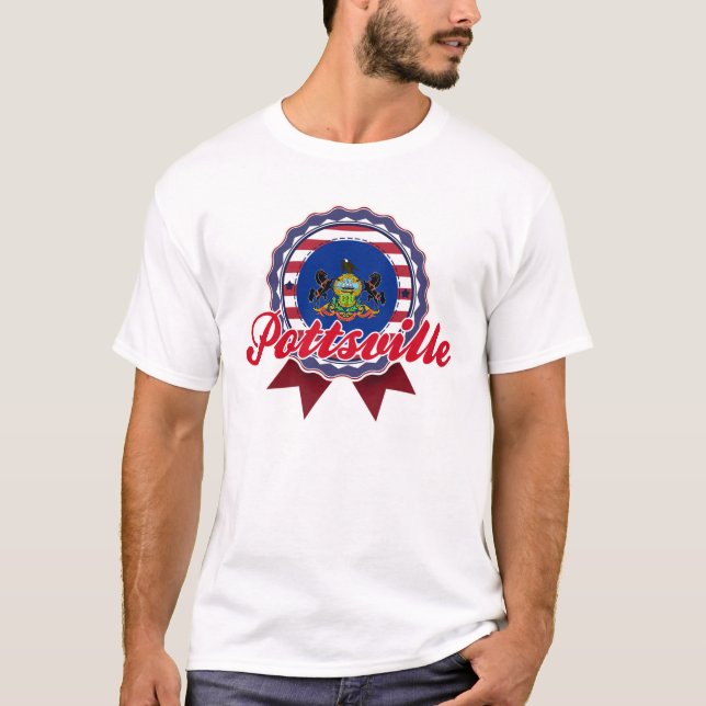 Pottsville PA T-shirt (Framsida)