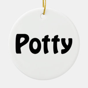 Potty Julgransprydnad Keramik