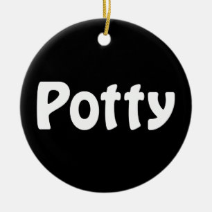 Potty Julgransprydnad Keramik