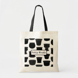 Potty Mouth Tote Bag Tygkasse