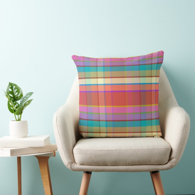 Potty Plaid FAP Kudde (Stol)