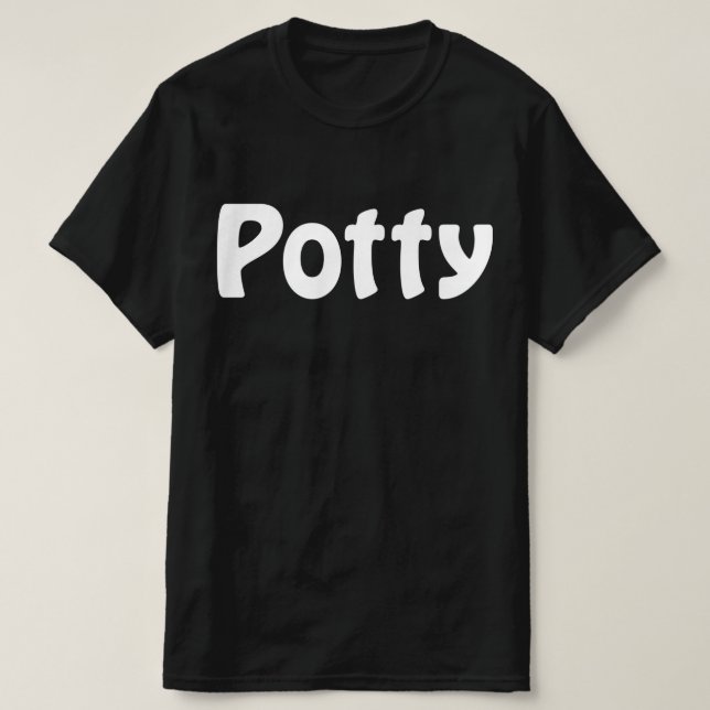Potty T-Shirt (Design framsida)