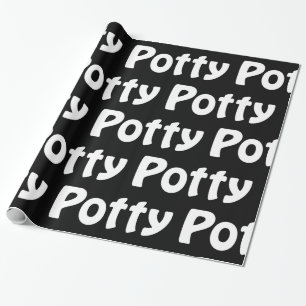 Potty Wrapping Papper Presentpapper