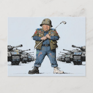 POTUS in chaos Vykort