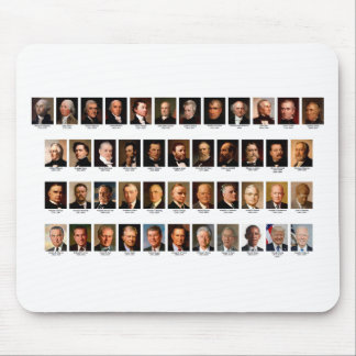 POTUS Portraits Mousepad Musmatta