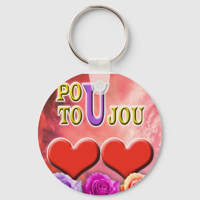 Pou Toujou Nyckelring (Framsida)