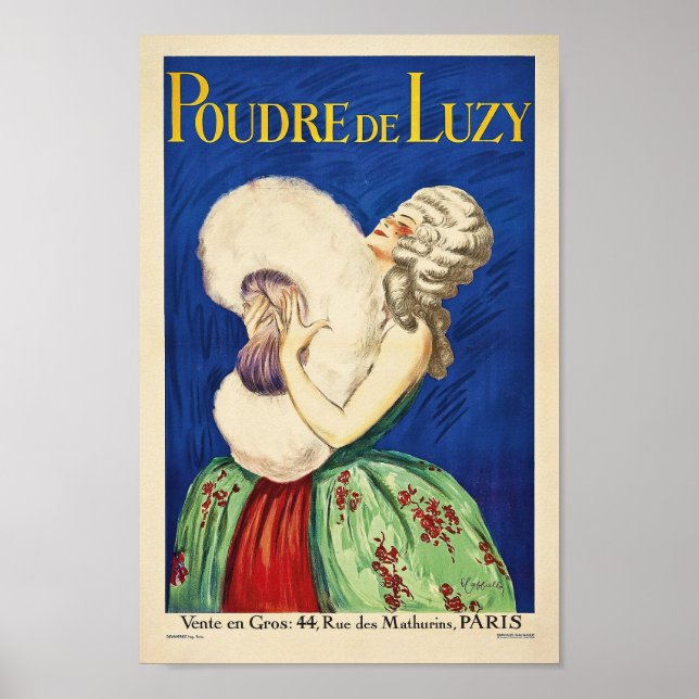 Poudre De Luzy | Leonetto Cappiello Poster (Framsidan)